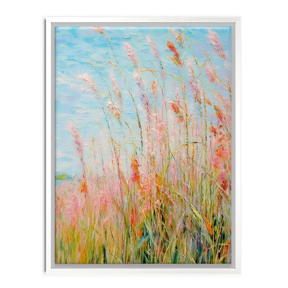 Rough Painted Grass Canvas Print Rough Painted Grass Canvas Print wall art product Treechild