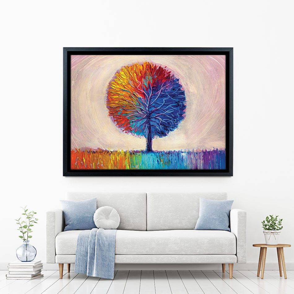 Rounded Tree Of Life Canvas Print wall art product S-BELOV / Shutterstock