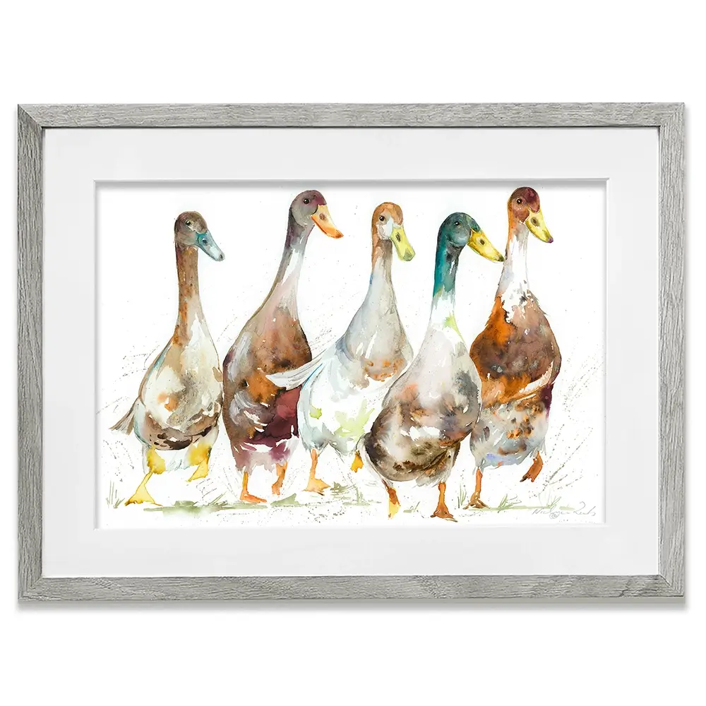 Running Club Framed Art Print Running Club Framed Art Print wall art product Nicola Jane Rowles