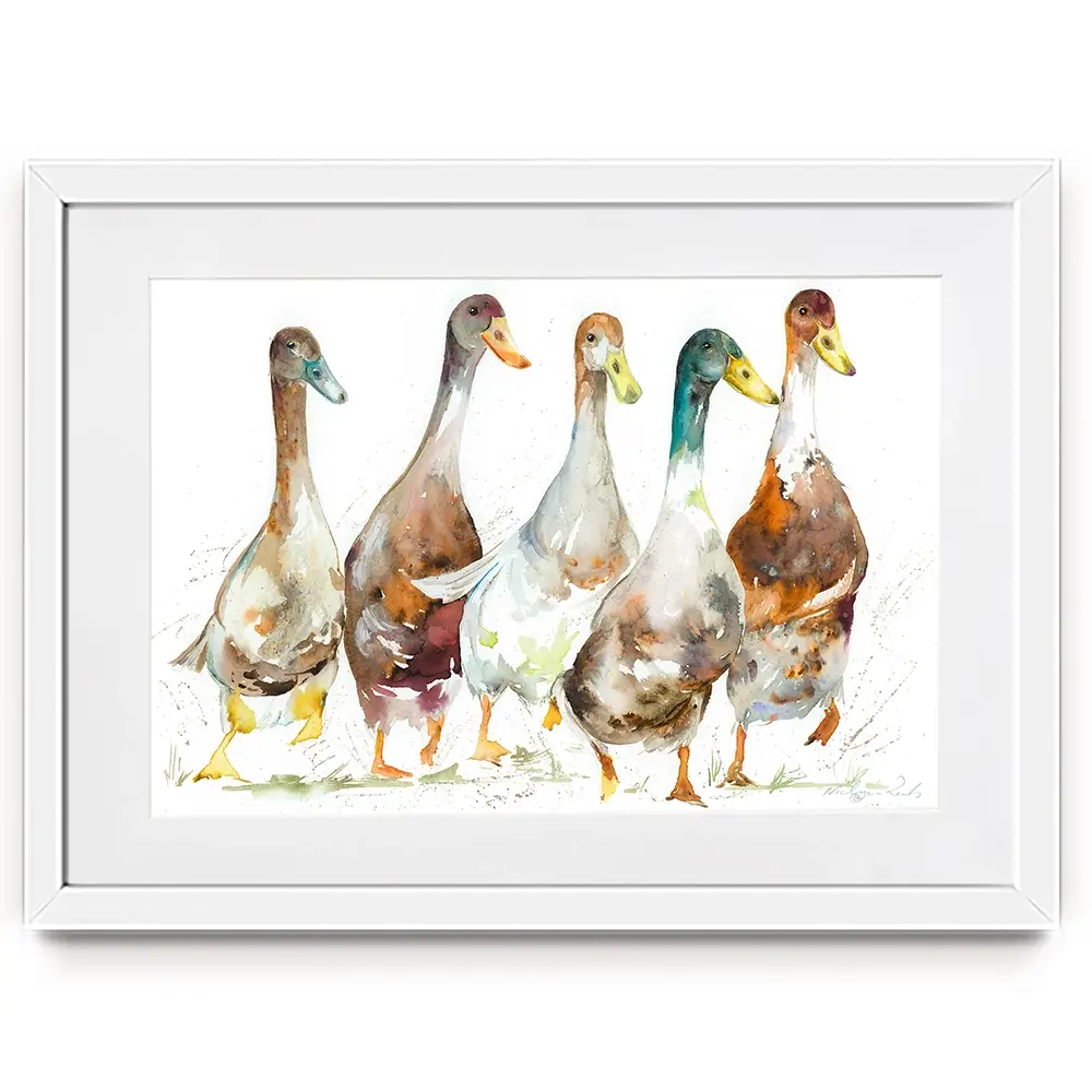 Running Club Framed Art Print Running Club Framed Art Print wall art product Nicola Jane Rowles
