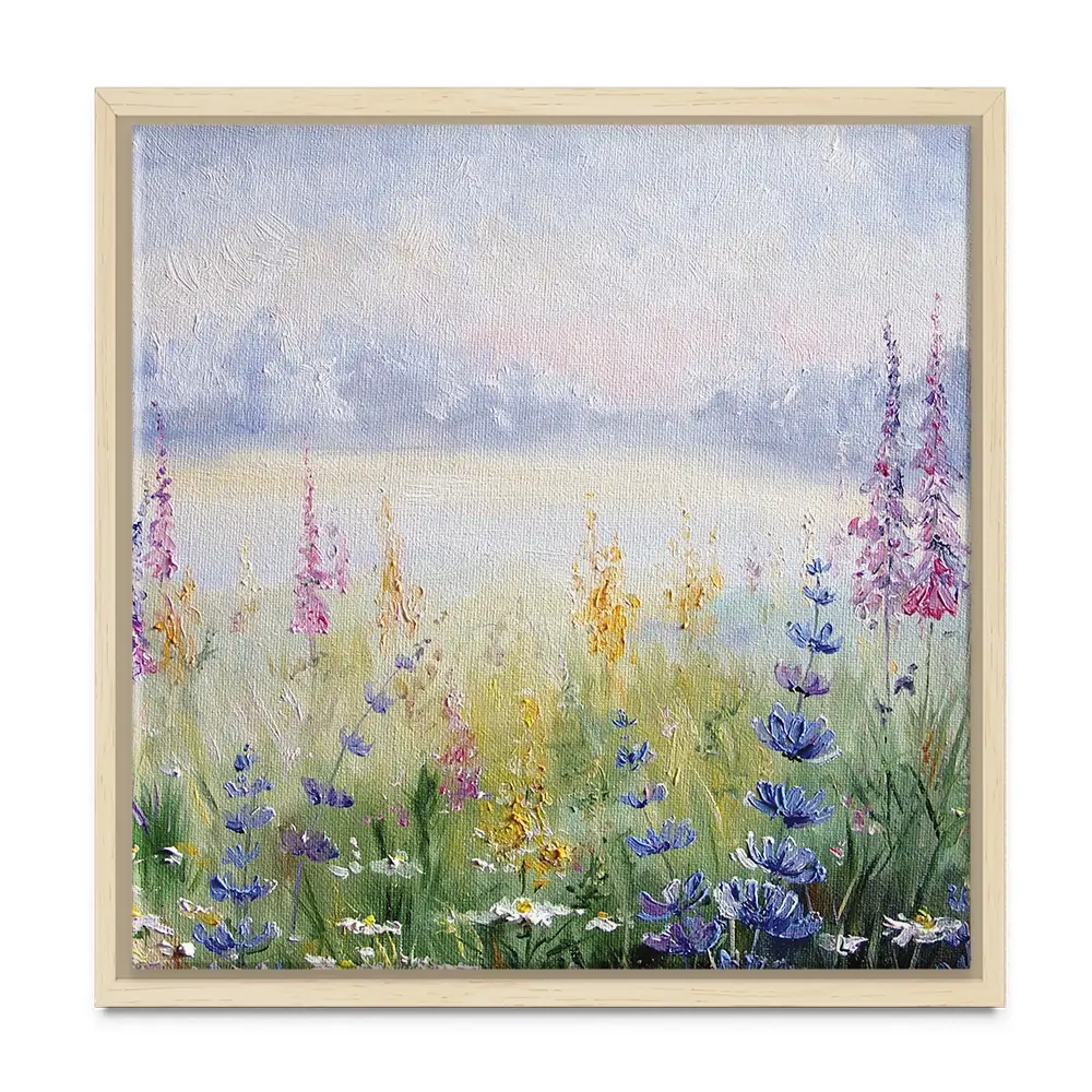 Rural Landscape Square Canvas Print Rural Landscape Square Canvas Print wall art product Yarikart / Shutterstock