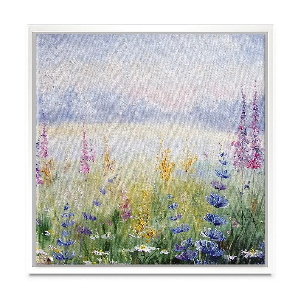 Rural Landscape Square Canvas Print Rural Landscape Square Canvas Print wall art product Yarikart / Shutterstock