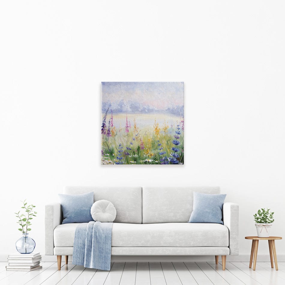 Rural Landscape Square Canvas Print wall art product Yarikart / Shutterstock