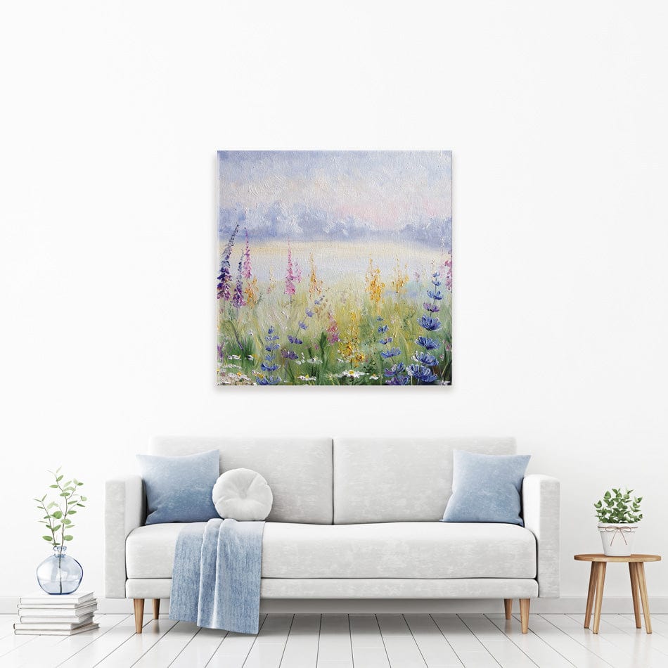 Rural Landscape Square Canvas Print wall art product Yarikart / Shutterstock