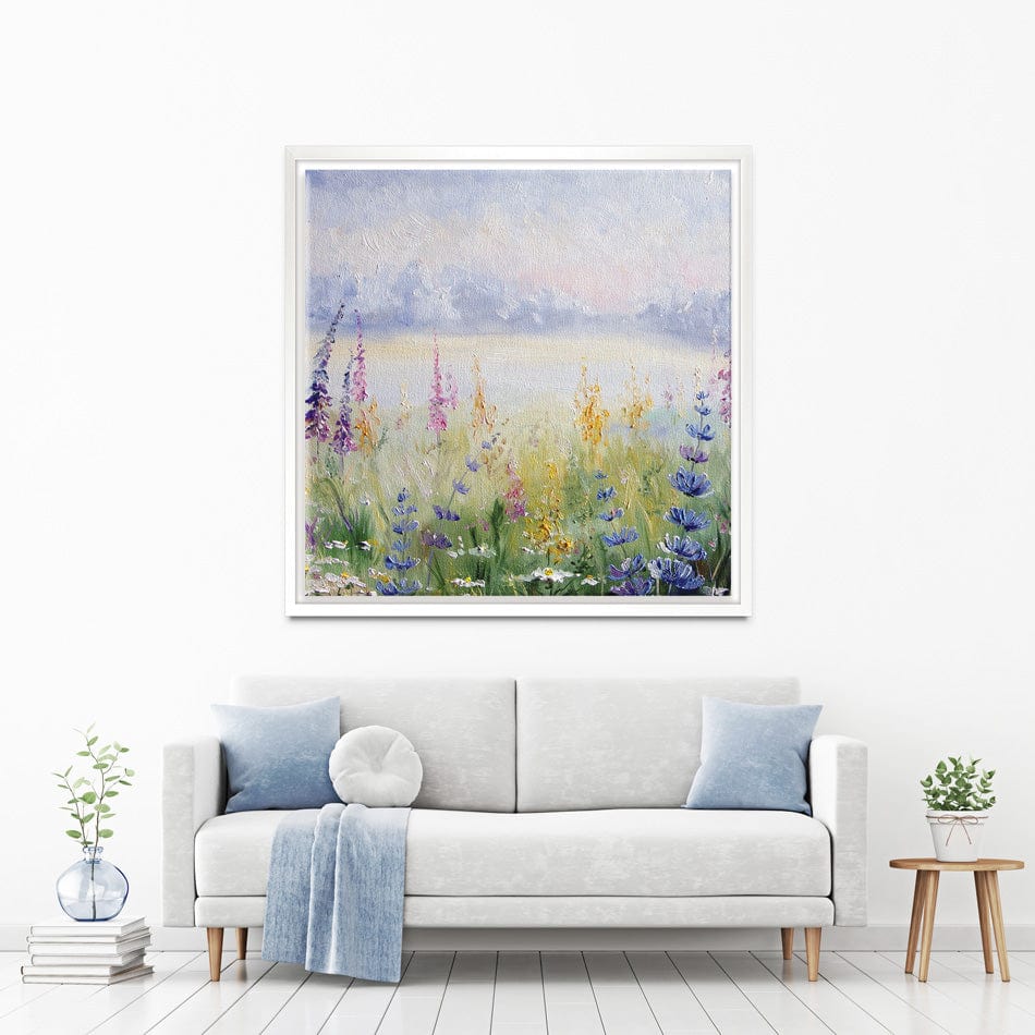 Rural Landscape Square Canvas Print wall art product Yarikart / Shutterstock