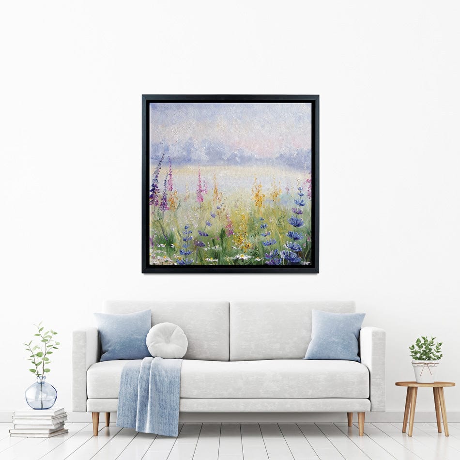 Rural Landscape Square Canvas Print wall art product Yarikart / Shutterstock