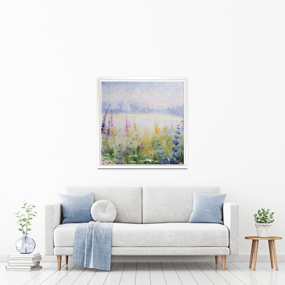 Rural Landscape Square Canvas Print wall art product Yarikart / Shutterstock