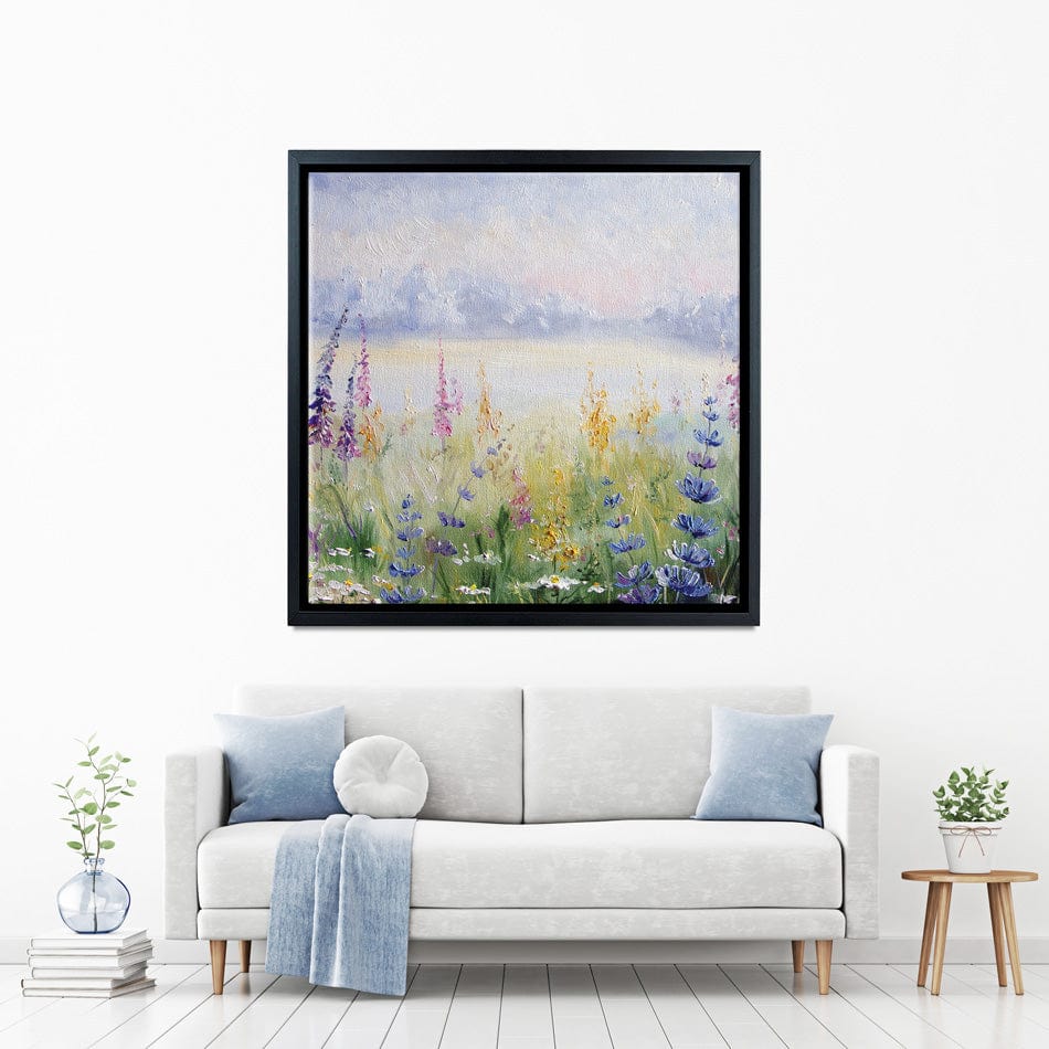 Rural Landscape Square Canvas Print wall art product Yarikart / Shutterstock