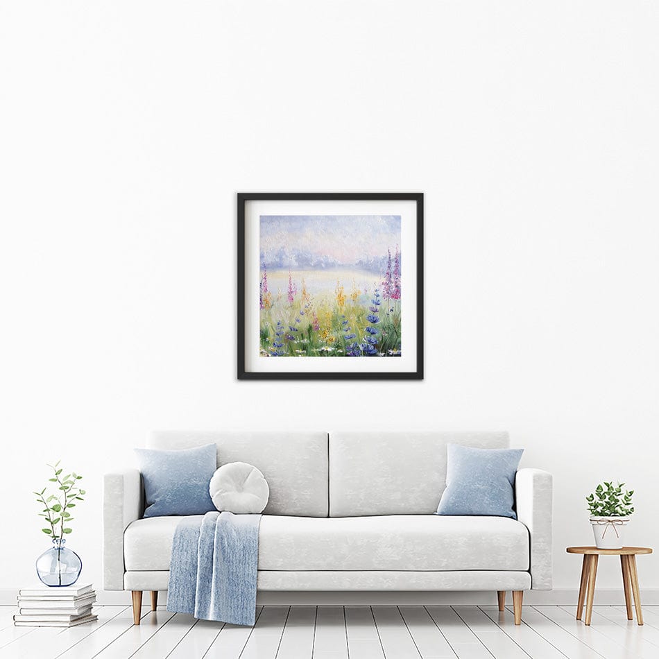 Rural Landscape Square Framed Art Print wall art product Yarikart / Shutterstock