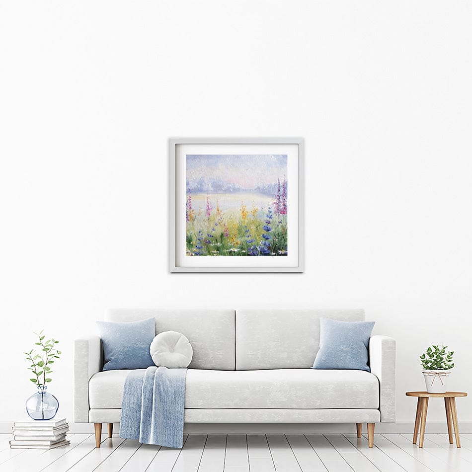 Rural Landscape Square Framed Art Print wall art product Yarikart / Shutterstock