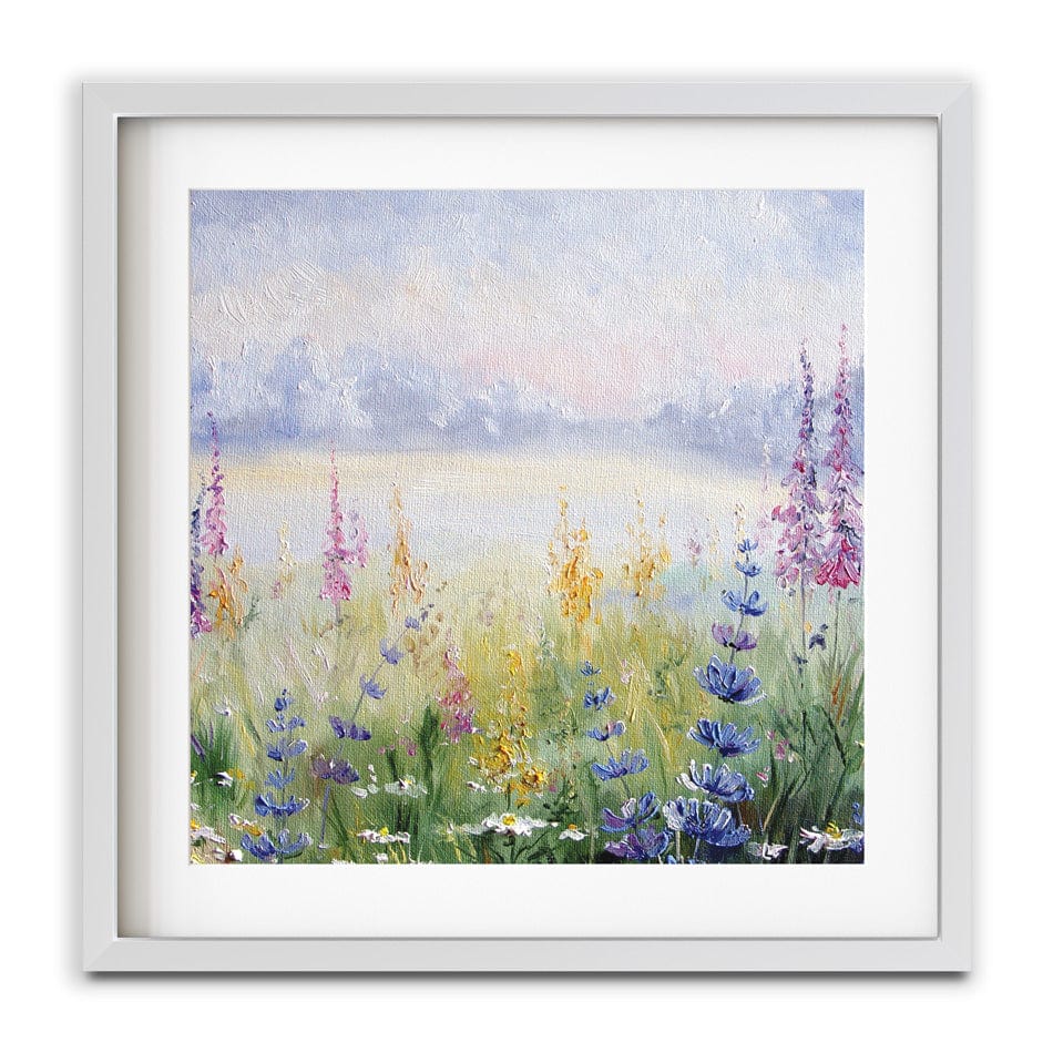 Rural Landscape Square Framed Art Print wall art product Yarikart / Shutterstock