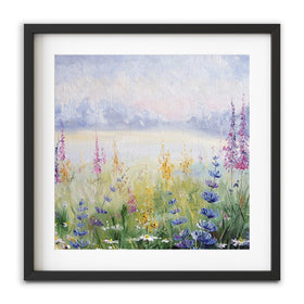 Rural Landscape Square Framed Art Print wall art product Yarikart / Shutterstock