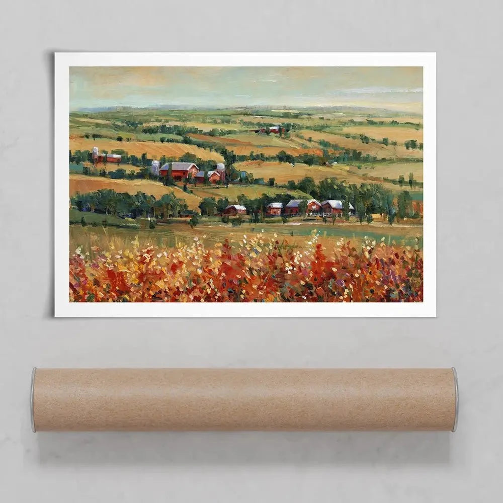 Rural Open Landscape Art Print Rural Open Landscape Art Print wall art product Tim O'Toole