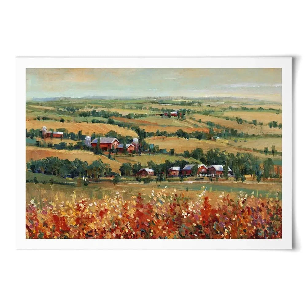 Rural Open Landscape Art Print Rural Open Landscape Art Print wall art product Tim O'Toole