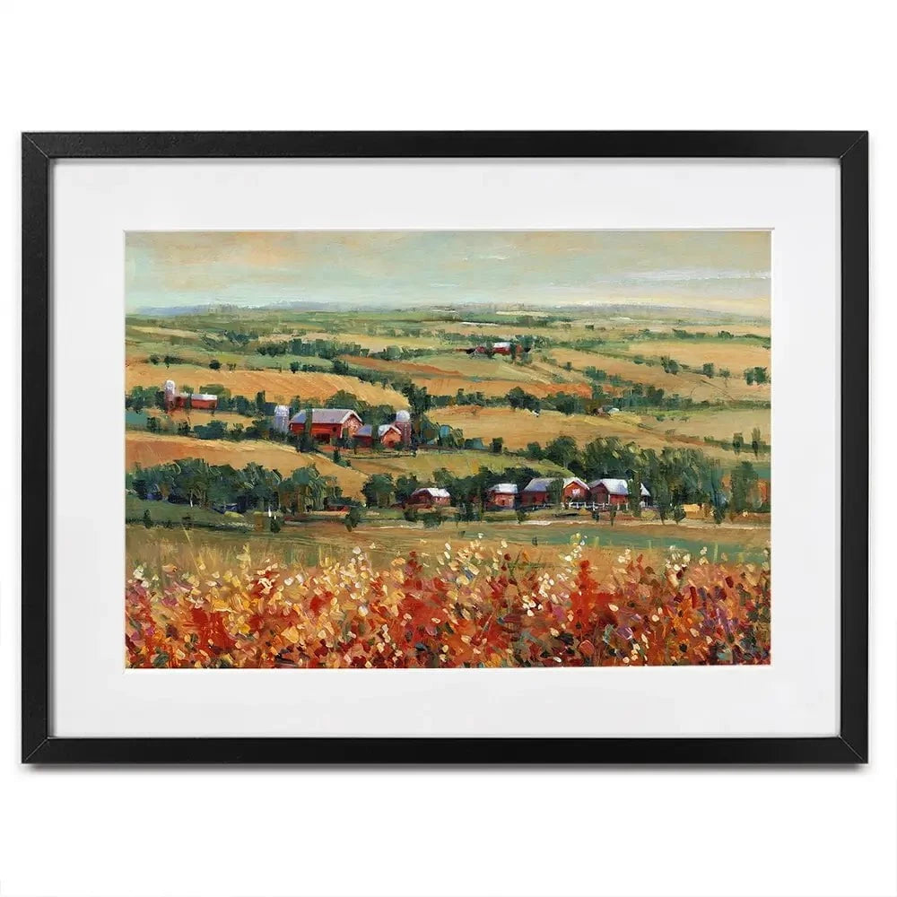 Rural Open Landscape Framed Art Print Rural Open Landscape Framed Art Print wall art product Tim O'Toole