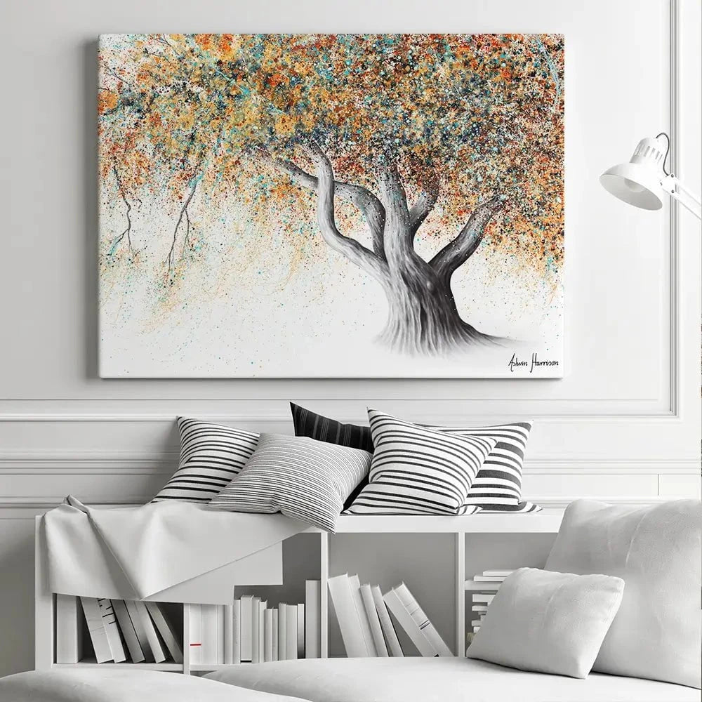 Rusty Autumn Tree Canvas Print Rusty Autumn Tree Canvas Print wall art product Ashvin Harrison