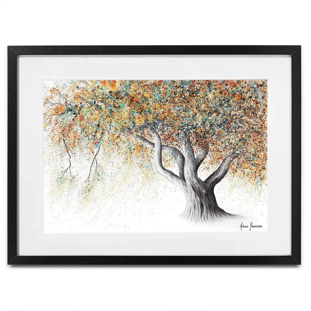 Rusty Autumn Tree Framed Art Print Rusty Autumn Tree Framed Art Print wall art product Ashvin Harrison
