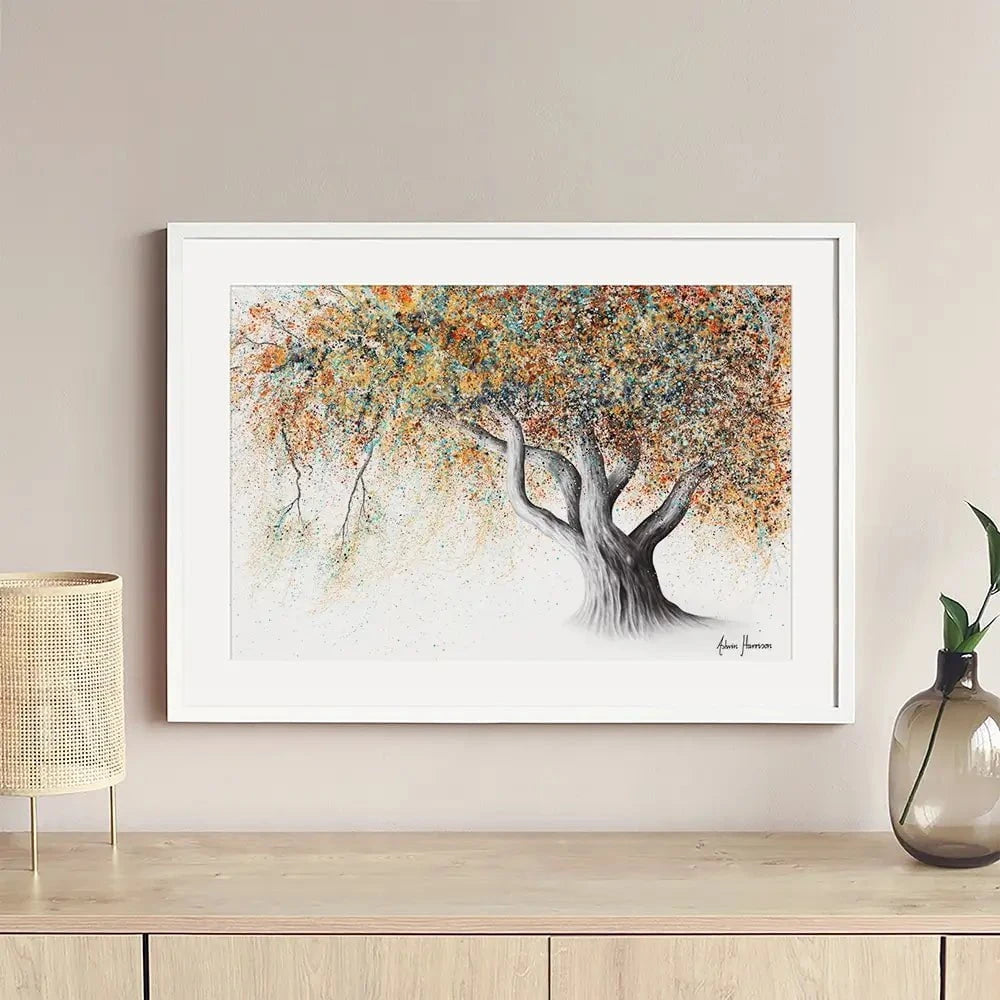 Rusty Autumn Tree Framed Art Print Rusty Autumn Tree Framed Art Print wall art product Ashvin Harrison