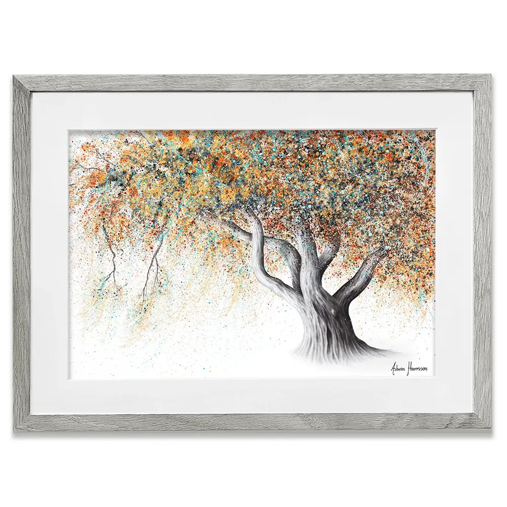 Rusty Autumn Tree Framed Art Print Rusty Autumn Tree Framed Art Print wall art product Ashvin Harrison