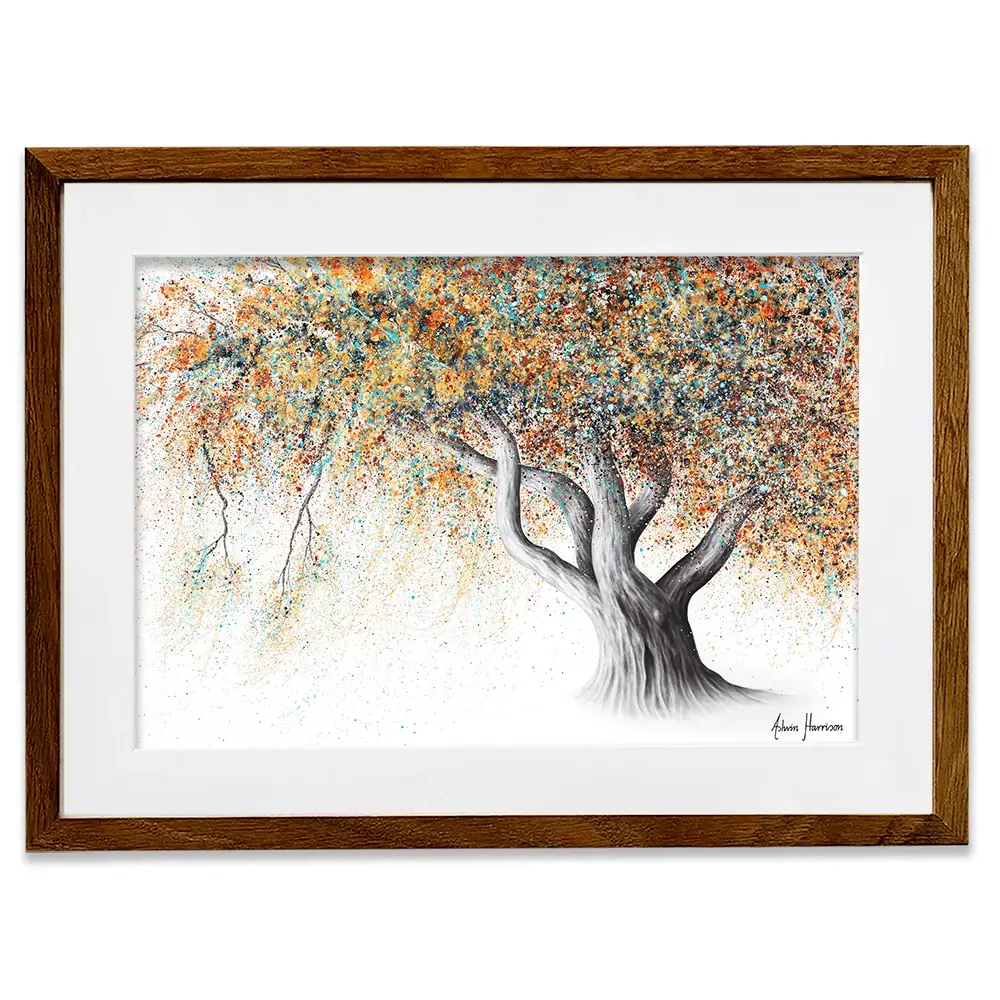 Rusty Autumn Tree Framed Art Print Rusty Autumn Tree Framed Art Print wall art product Ashvin Harrison
