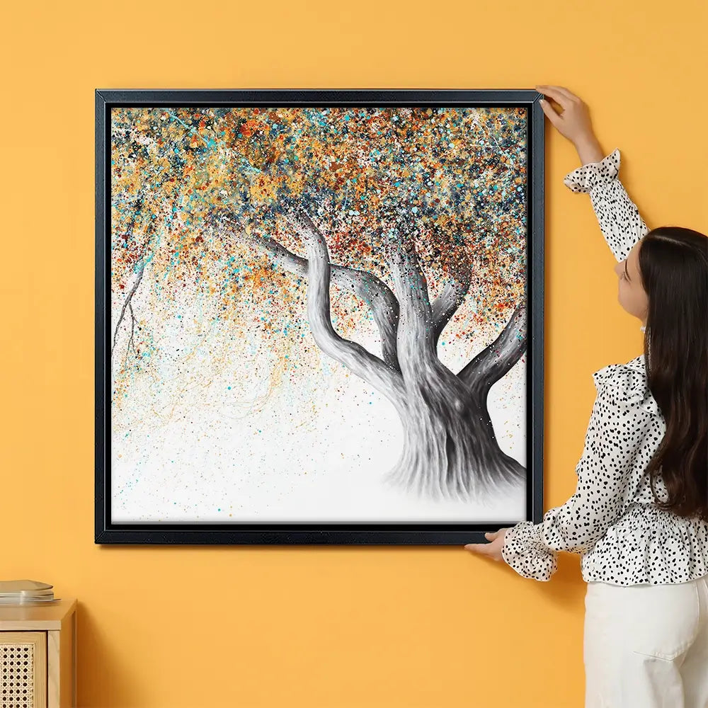 Rusty Autumn Tree Oversized Canvas Print Rusty Autumn Tree Oversized Canvas Print wall art product Art Print Shop