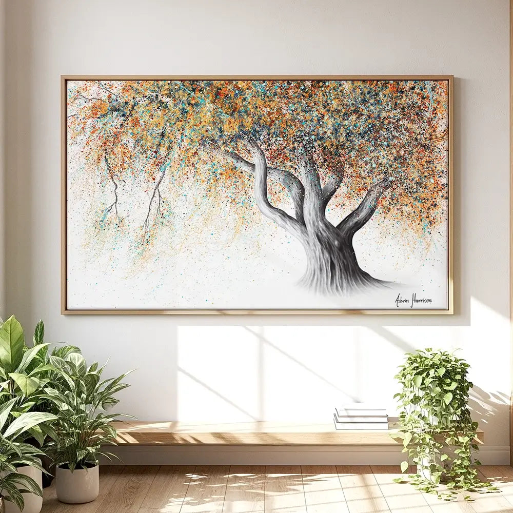 Rusty Autumn Tree Oversized Canvas Print Rusty Autumn Tree Oversized Canvas Print wall art product Art Print Shop