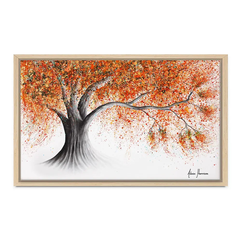 Rusty Sunshine Tree Canvas Print Rusty Sunshine Tree Canvas Print wall art product Ashvin Harrison