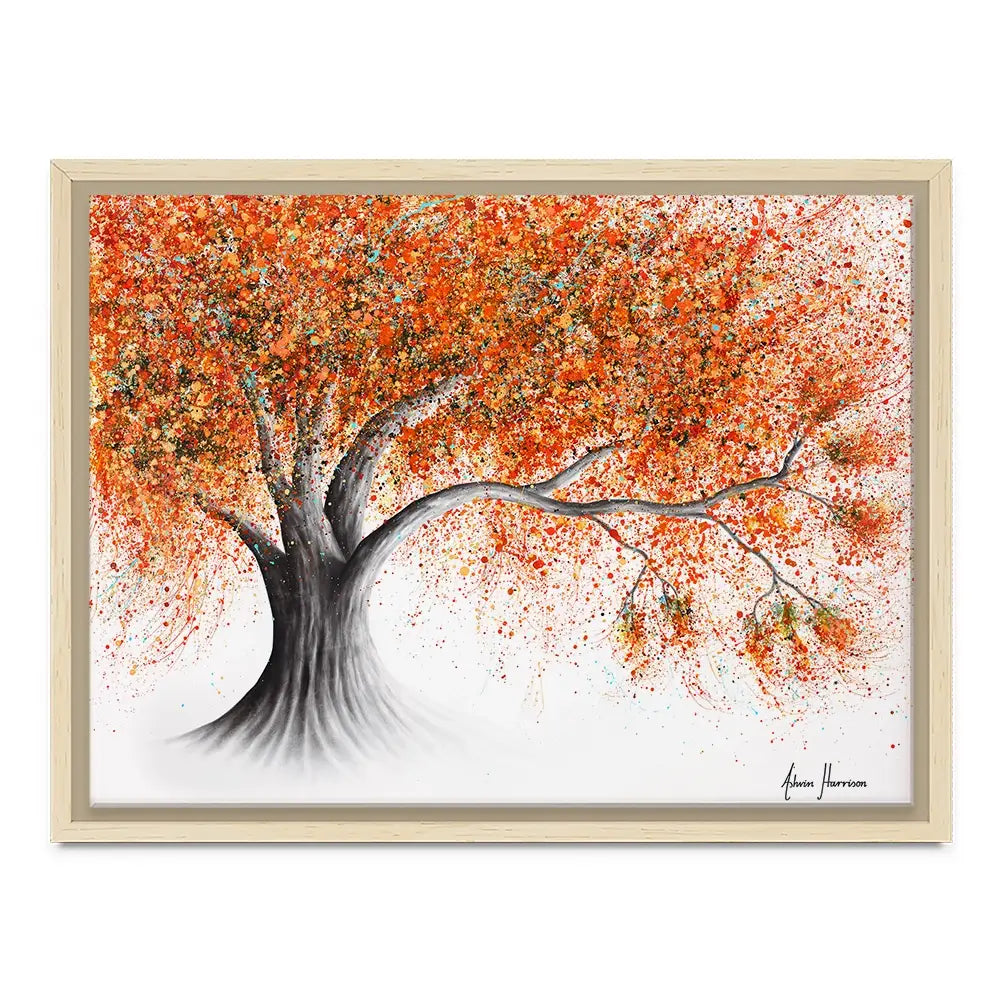 Rusty Sunshine Tree Canvas Print Rusty Sunshine Tree Canvas Print wall art product Ashvin Harrison