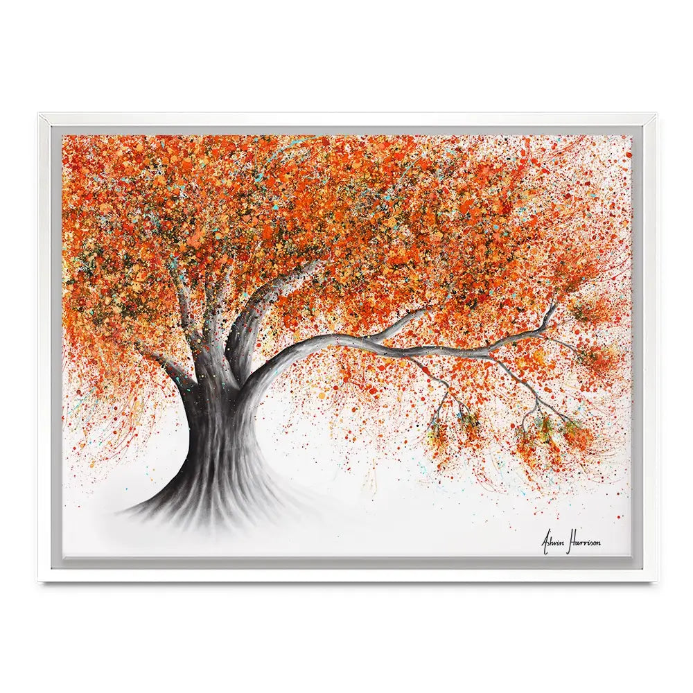 Rusty Sunshine Tree Canvas Print Rusty Sunshine Tree Canvas Print wall art product Ashvin Harrison
