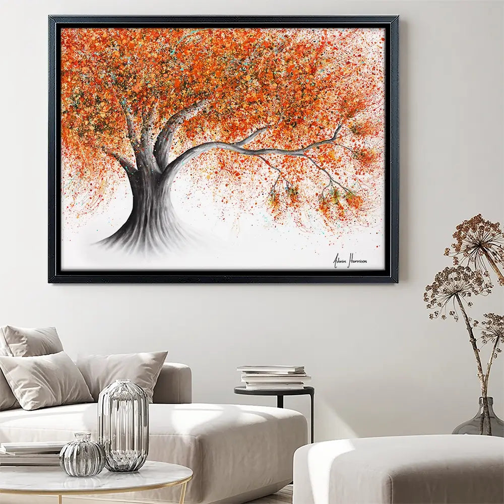 Rusty Sunshine Tree Canvas Print Rusty Sunshine Tree Canvas Print wall art product Ashvin Harrison