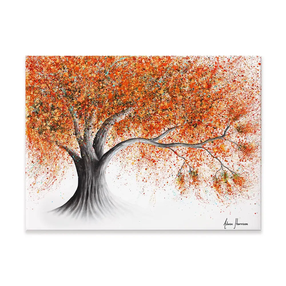 Rusty Sunshine Tree Canvas Print Rusty Sunshine Tree Canvas Print wall art product Ashvin Harrison