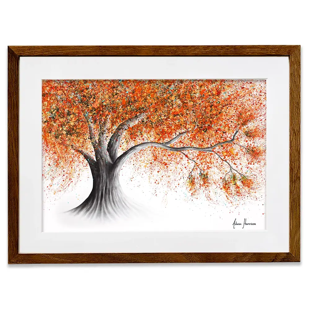 Rusty Sunshine Tree Framed Art Print Rusty Sunshine Tree Framed Art Print wall art product Ashvin Harrison
