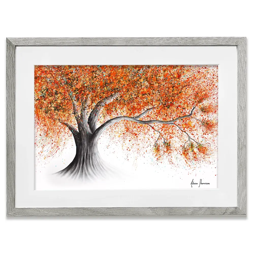 Rusty Sunshine Tree Framed Art Print Rusty Sunshine Tree Framed Art Print wall art product Ashvin Harrison