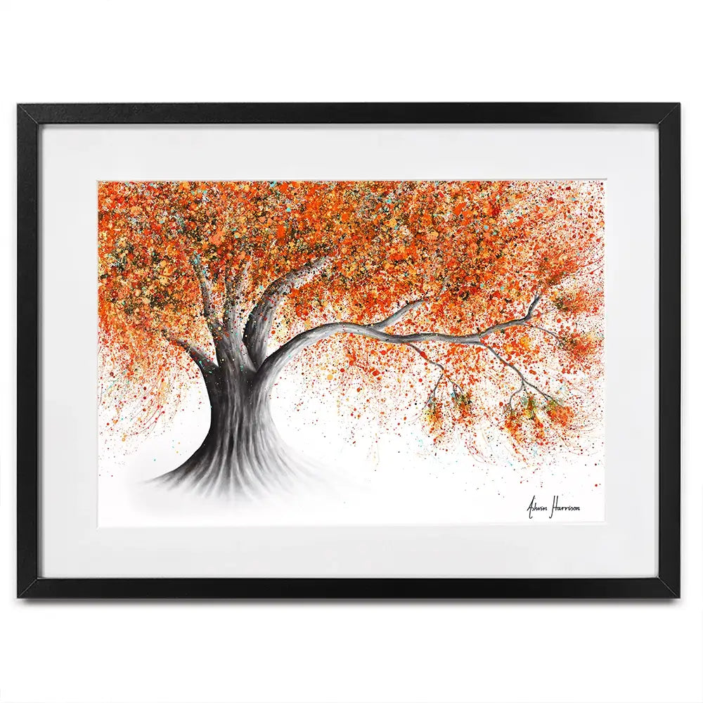 Rusty Sunshine Tree Framed Art Print Rusty Sunshine Tree Framed Art Print wall art product Ashvin Harrison