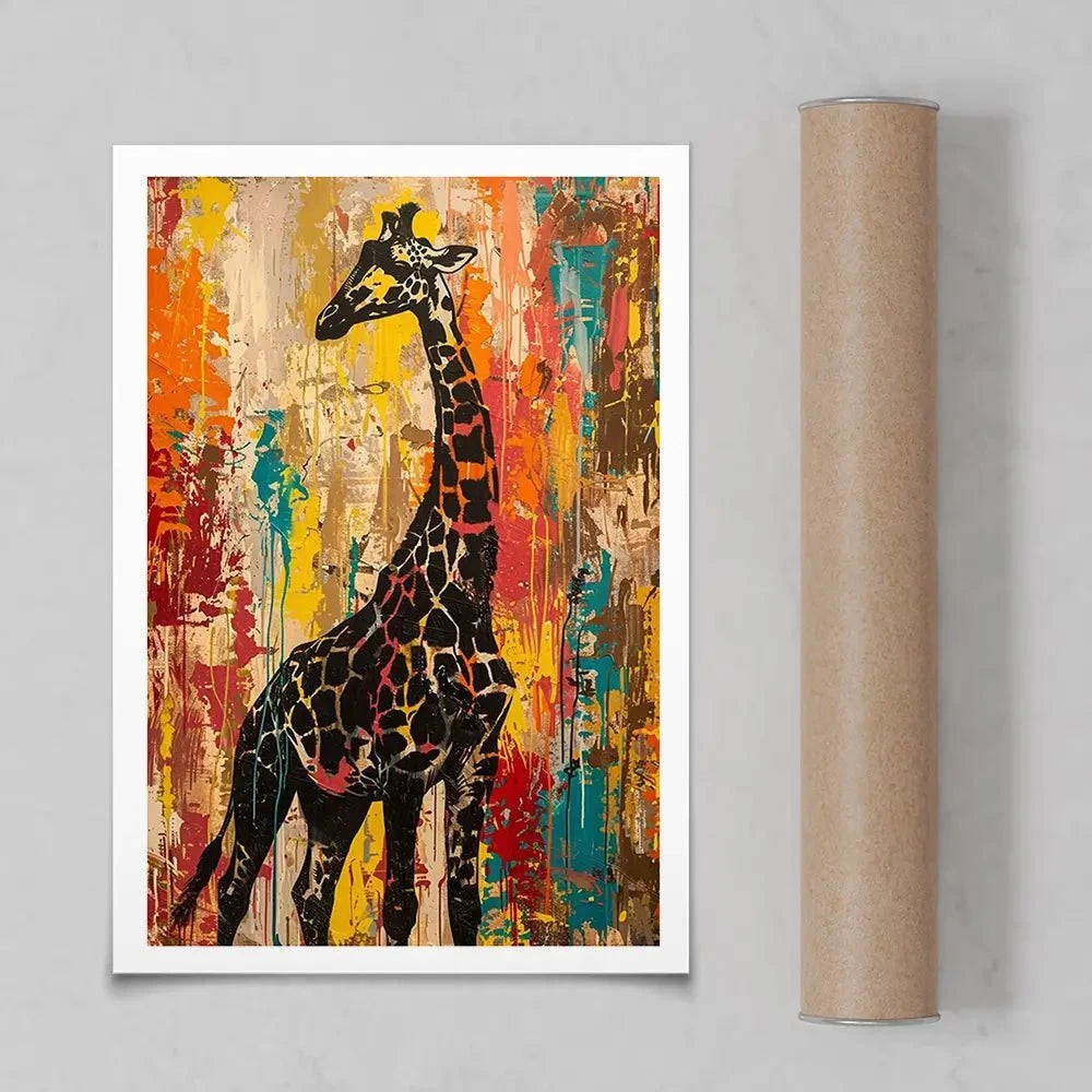 Safari Giraffe Art Print Safari Giraffe Art Print wall art product Franklyn Gregory - Independent