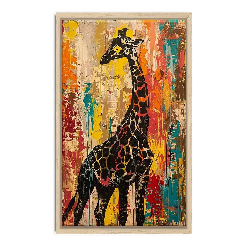 Safari Giraffe Canvas Print Safari Giraffe Canvas Print wall art product Franklyn Gregory - Independent