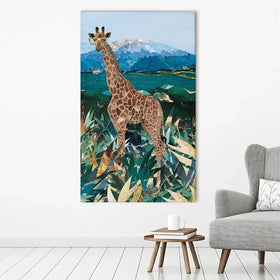 Safari Giraffe Canvas Print Safari Giraffe Canvas Print wall art product Sarah Manovski