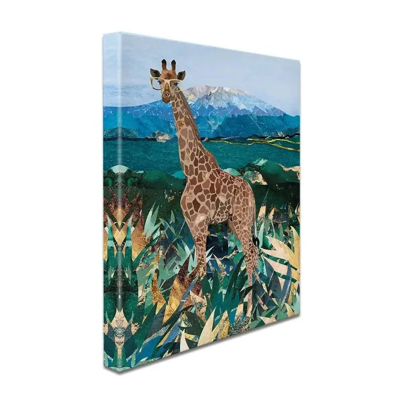 Safari Giraffe Canvas Print Safari Giraffe Canvas Print wall art product Sarah Manovski