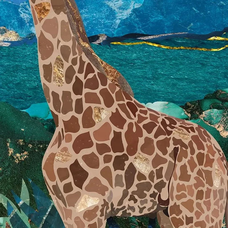 Safari Giraffe Canvas Print Safari Giraffe Canvas Print wall art product Sarah Manovski