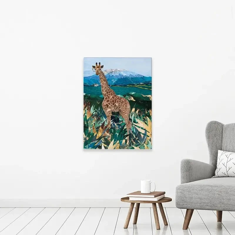 Safari Giraffe Canvas Print Safari Giraffe Canvas Print wall art product Sarah Manovski