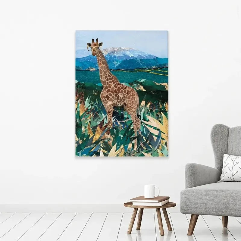 Safari Giraffe Canvas Print Safari Giraffe Canvas Print wall art product Sarah Manovski