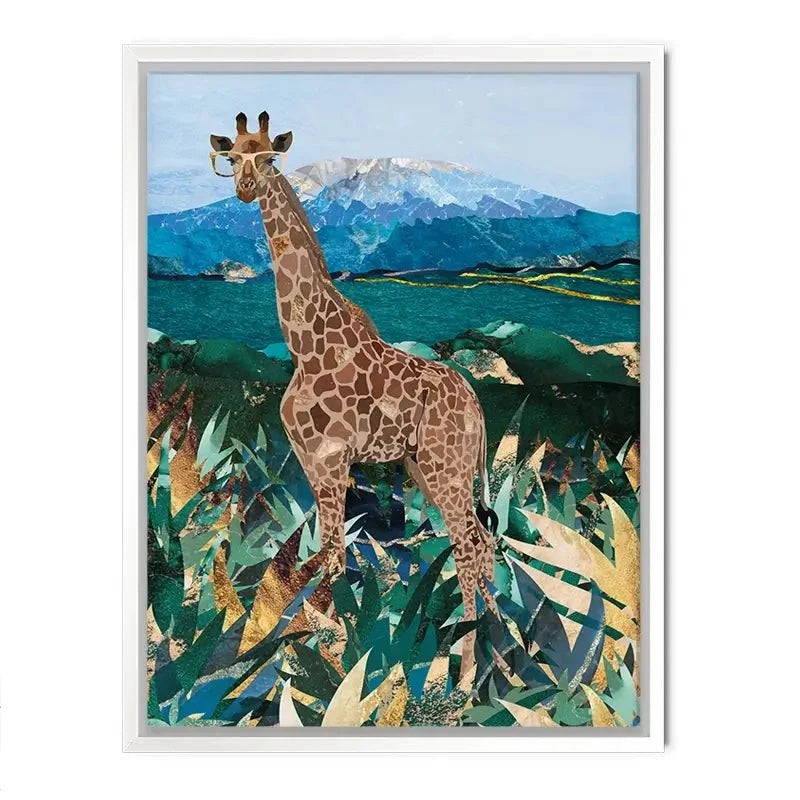Safari Giraffe Canvas Print Safari Giraffe Canvas Print wall art product Sarah Manovski