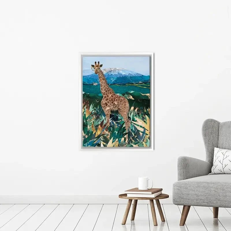 Safari Giraffe Canvas Print Safari Giraffe Canvas Print wall art product Sarah Manovski
