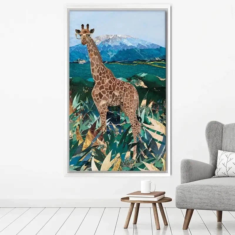 Safari Giraffe Canvas Print Safari Giraffe Canvas Print wall art product Sarah Manovski