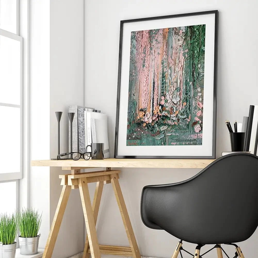 Sage Framed Art Print Sage Framed Art Print wall art product Nada Khatib