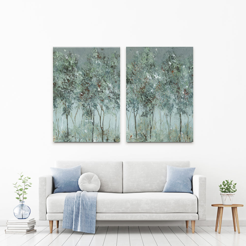 Sage Grove Duo Canvas Print Sage Grove Duo Canvas Print wall art product Carol Robinson