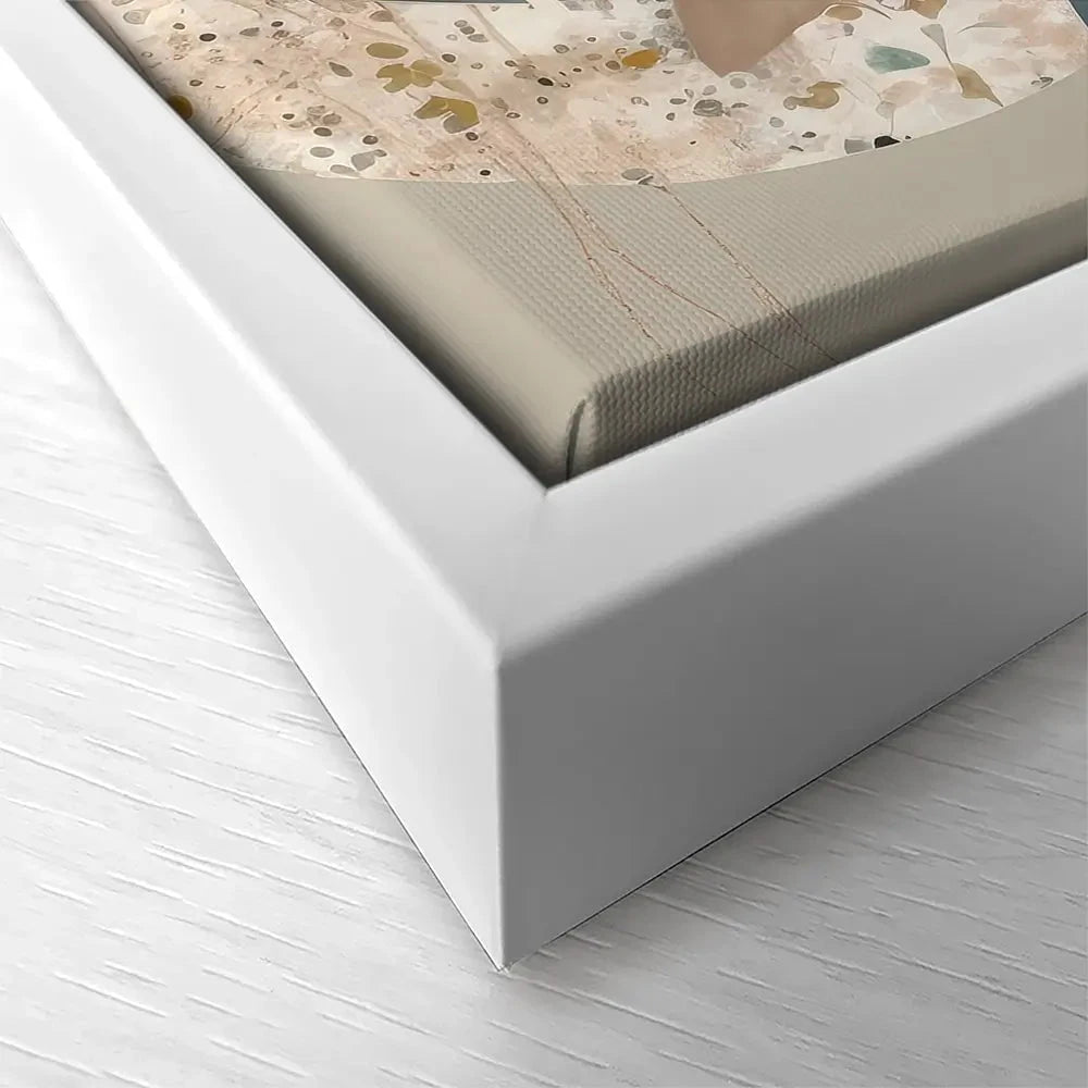 Sage Mod Mirage Square Canvas Print Sage Mod Mirage Square Canvas Print wall art product Isabella Karolewicz