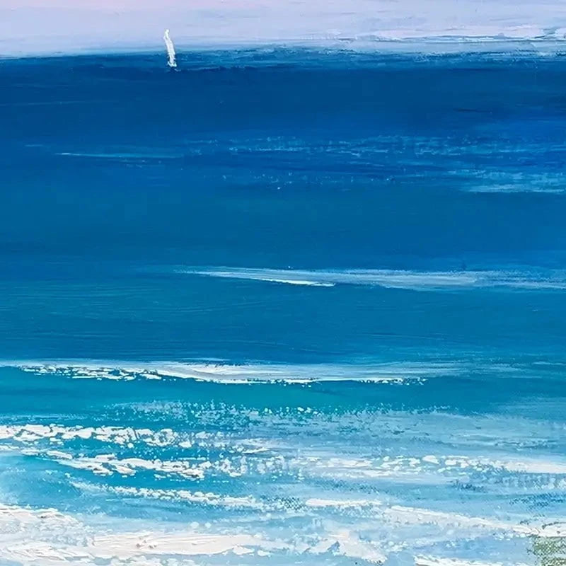 Sail Away Art Print Sail Away Art Print wall art product Laure Bury