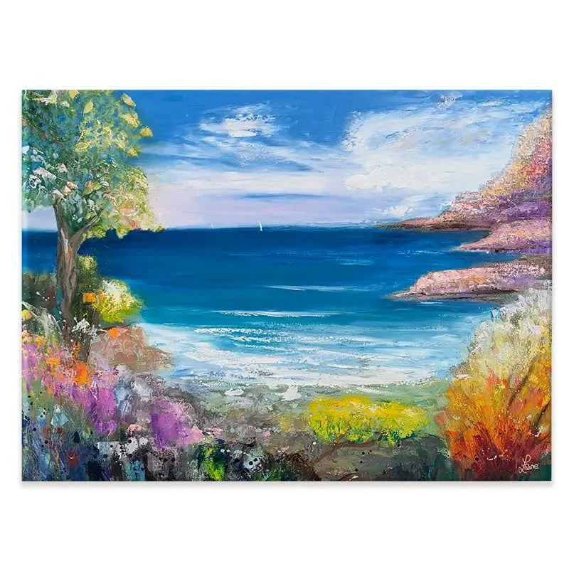 Sail Away Canvas Print Sail Away Canvas Print wall art product Laure Bury