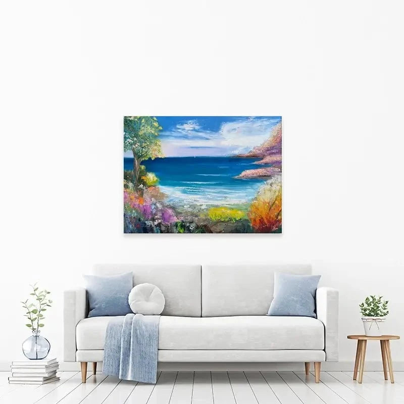 Sail Away Canvas Print Sail Away Canvas Print wall art product Laure Bury